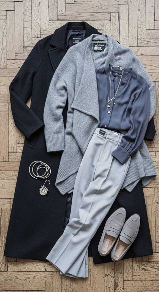 Monochrome Grey Layering