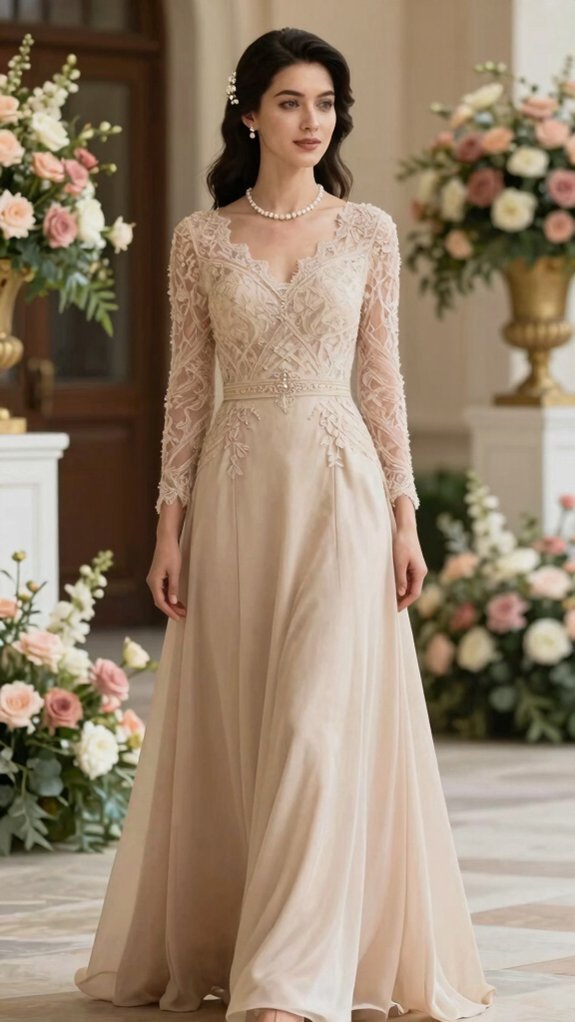 elegant modest guest attire