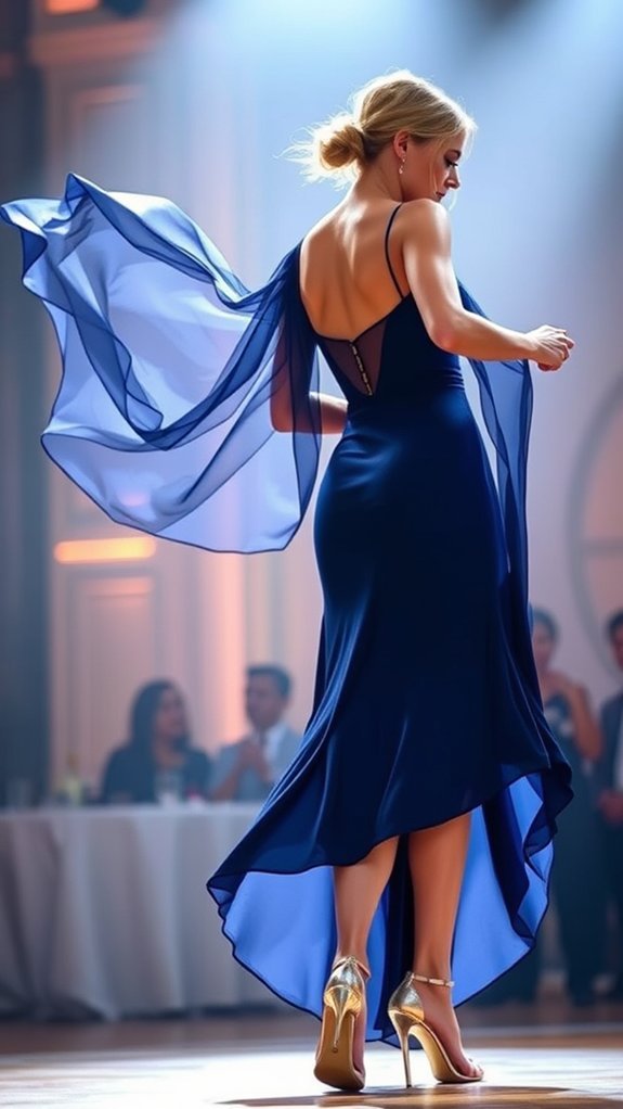 high low plus size dress