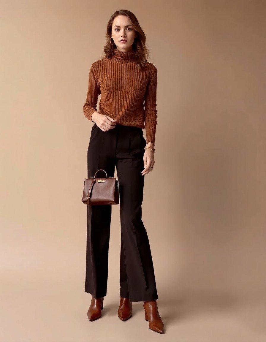 The Chocolate Brown Tonal Dressing Look