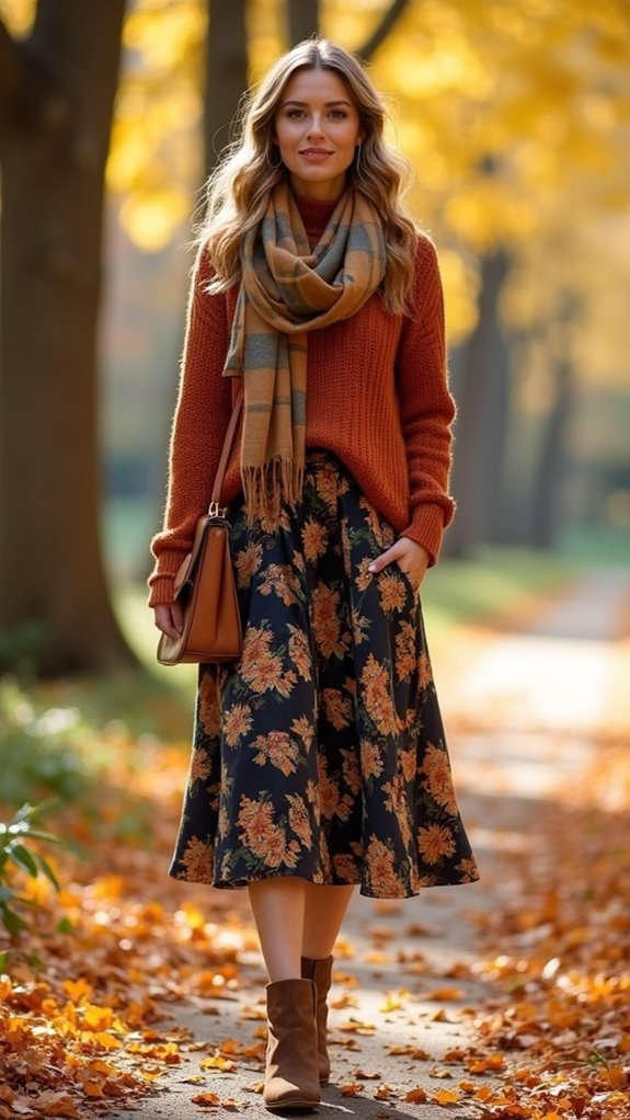 rich textured autumn attire
