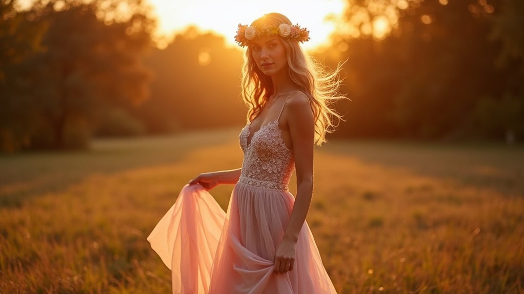 romantic evening maxi gown
