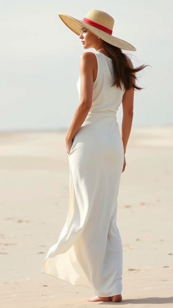 wind friendly bridal silhouette