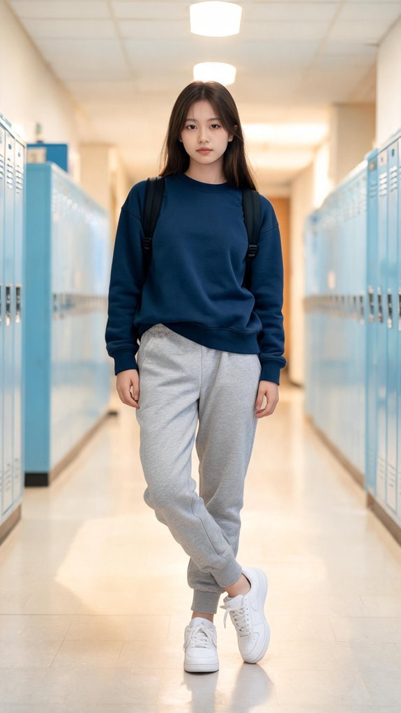 athleisure school ready ensemble