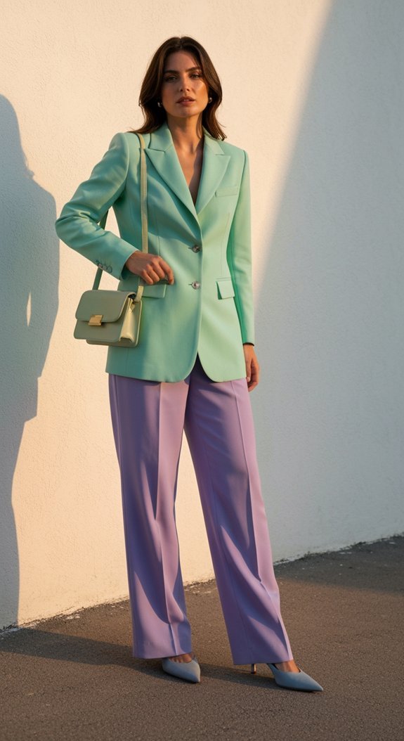 bold pastel color collisions
