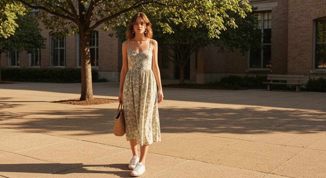 breezy sundress campus versatility
