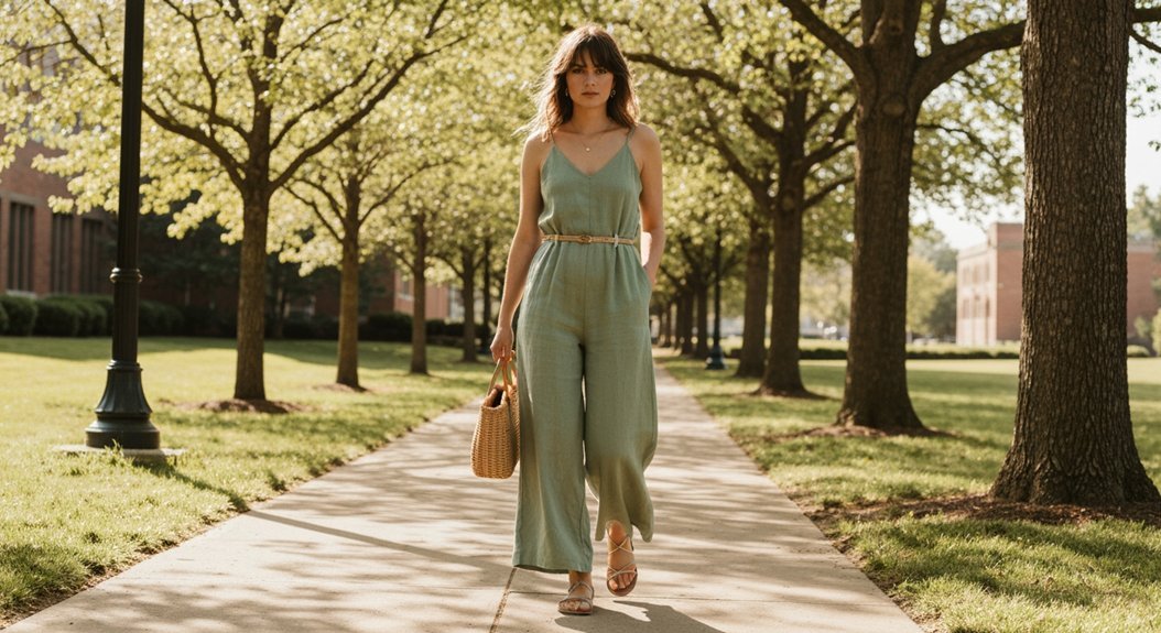cool breathable jumpsuit styling