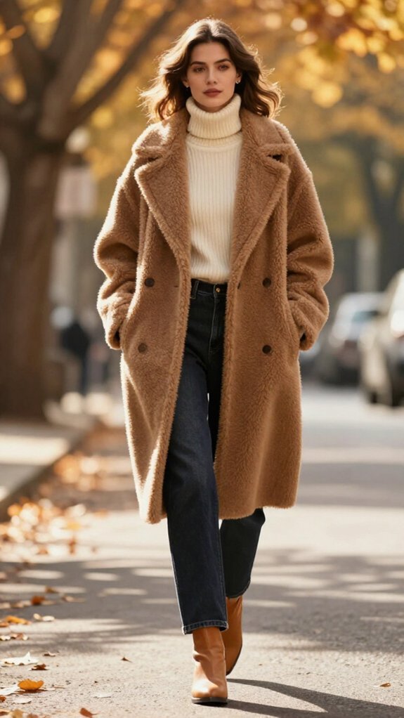 cozy structured stylish warmth