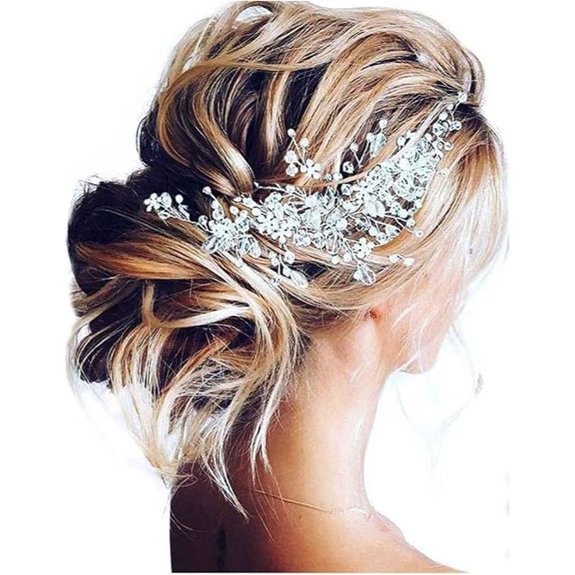 Crystal Rhinestone Bridal Wedding Hair Vine