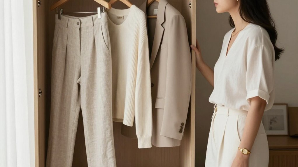 curated layered aesthetic capsule