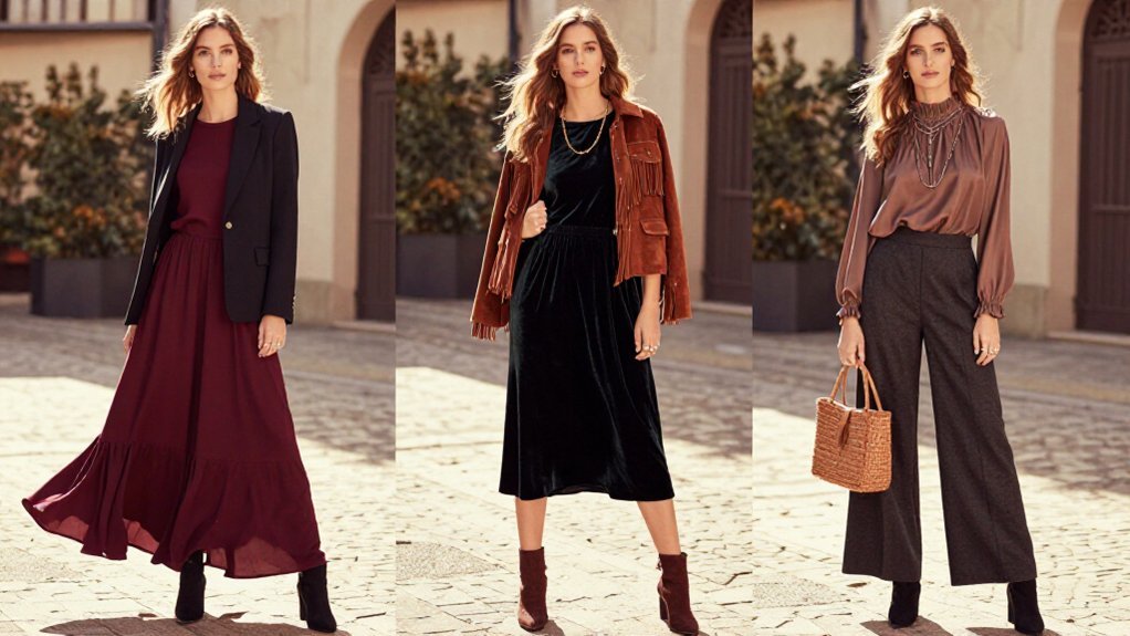 dark boho work to evening
