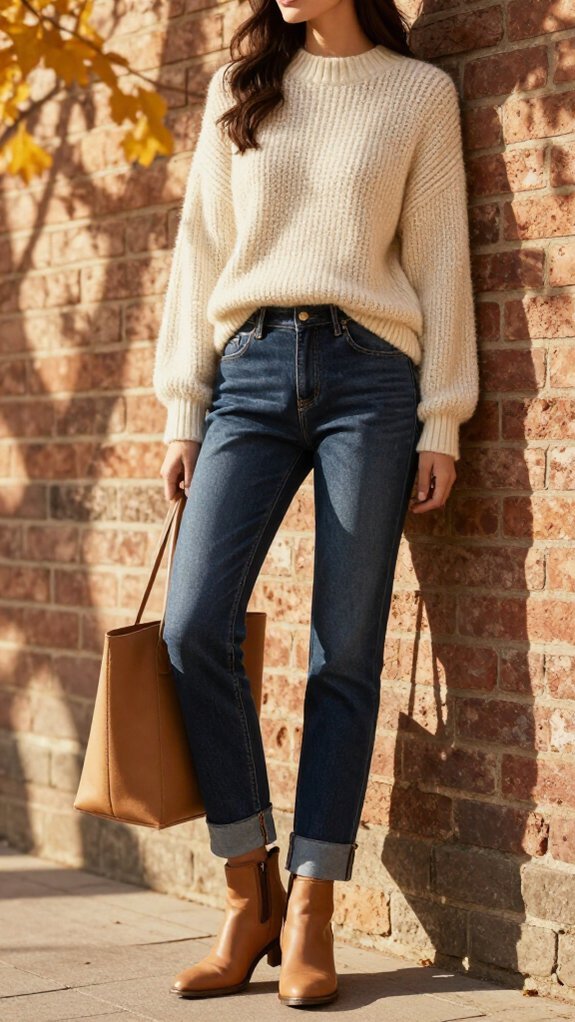 dark wash jeans versatility