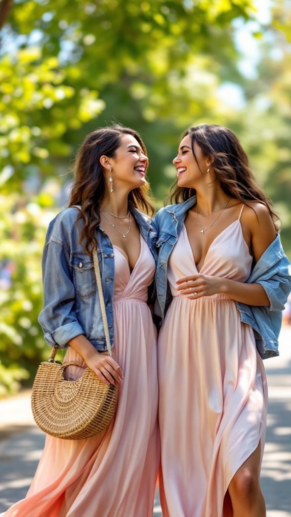 denim slip sisterhood elegance