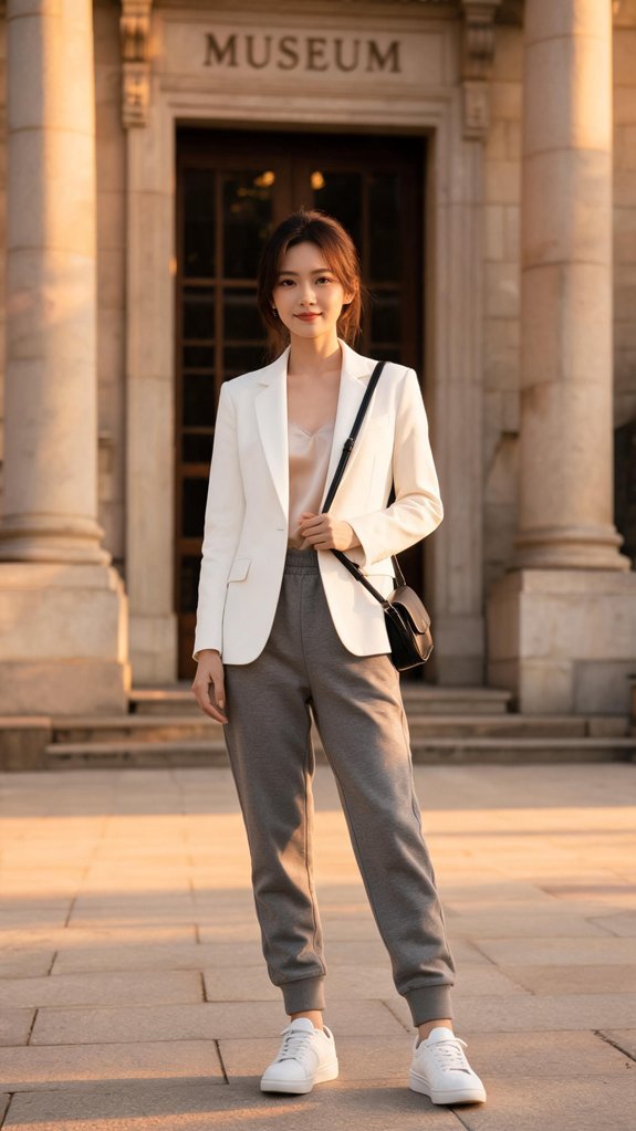 effortless athleisure sophistication