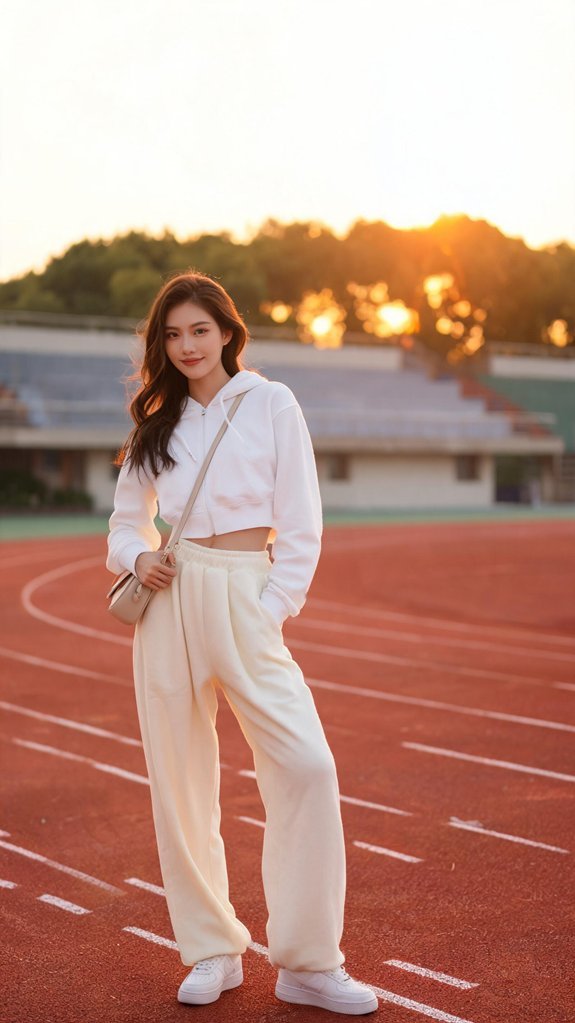 effortless athletic chic