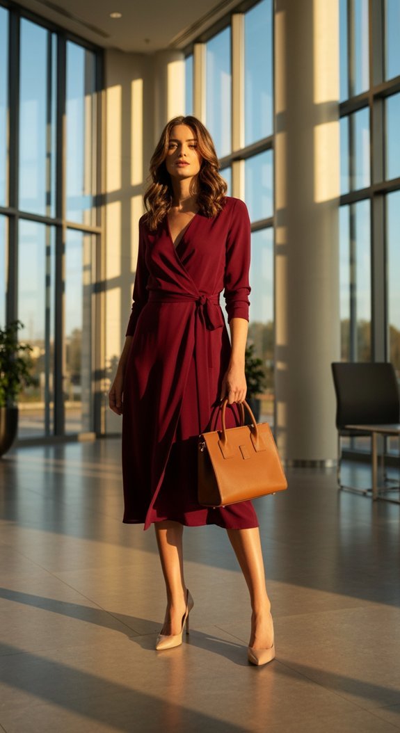 effortless office wrap styling