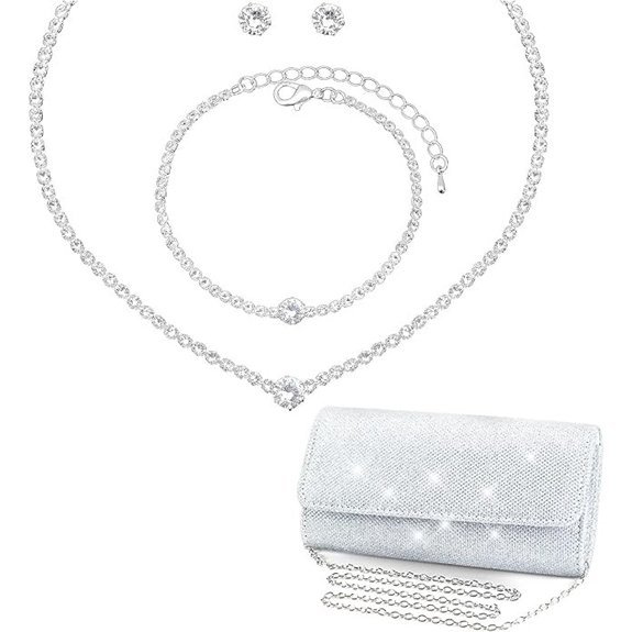 Elegant Bridal Jewelry Set for Wedding or Prom