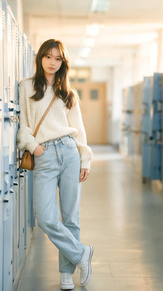 half tuck sweater chic