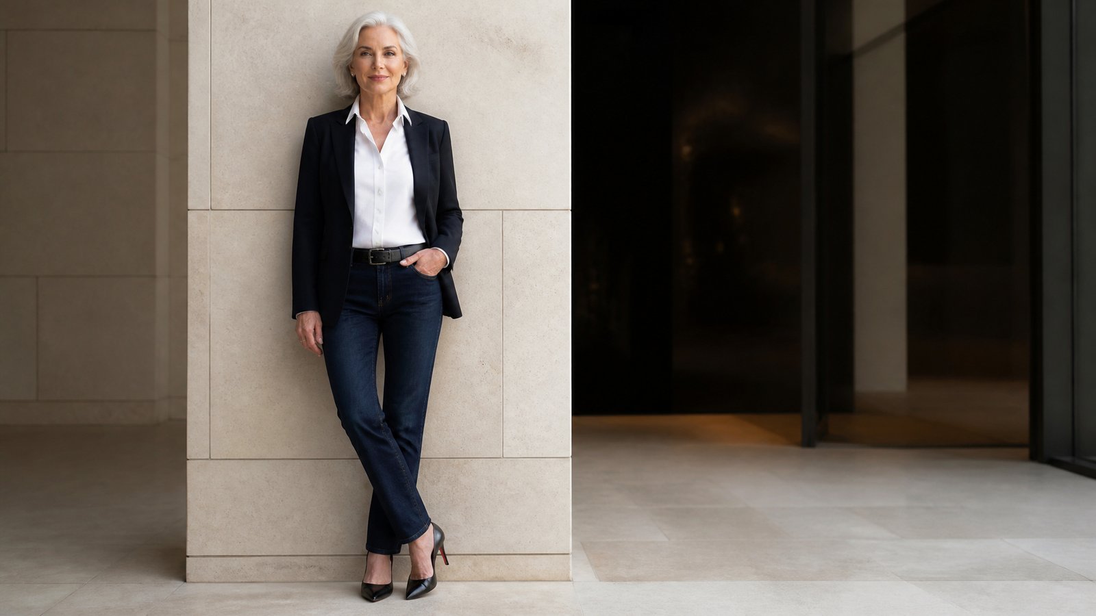 timeless-jeans-colors-for-seniors featured outfit