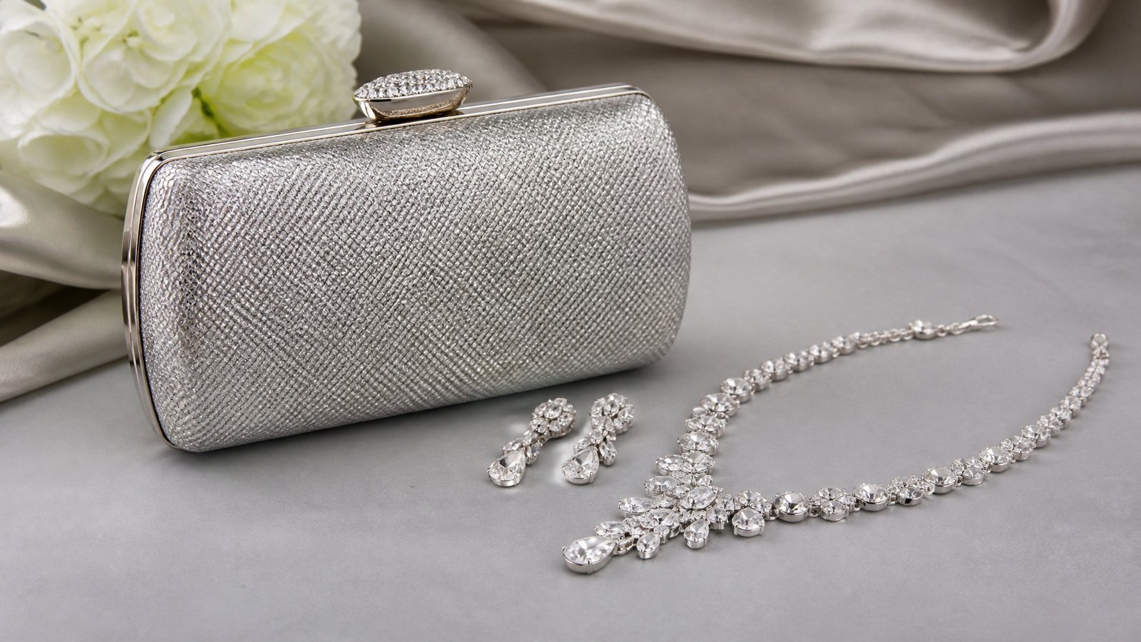 best-silver-clutch-jewelry-sets featured outfit