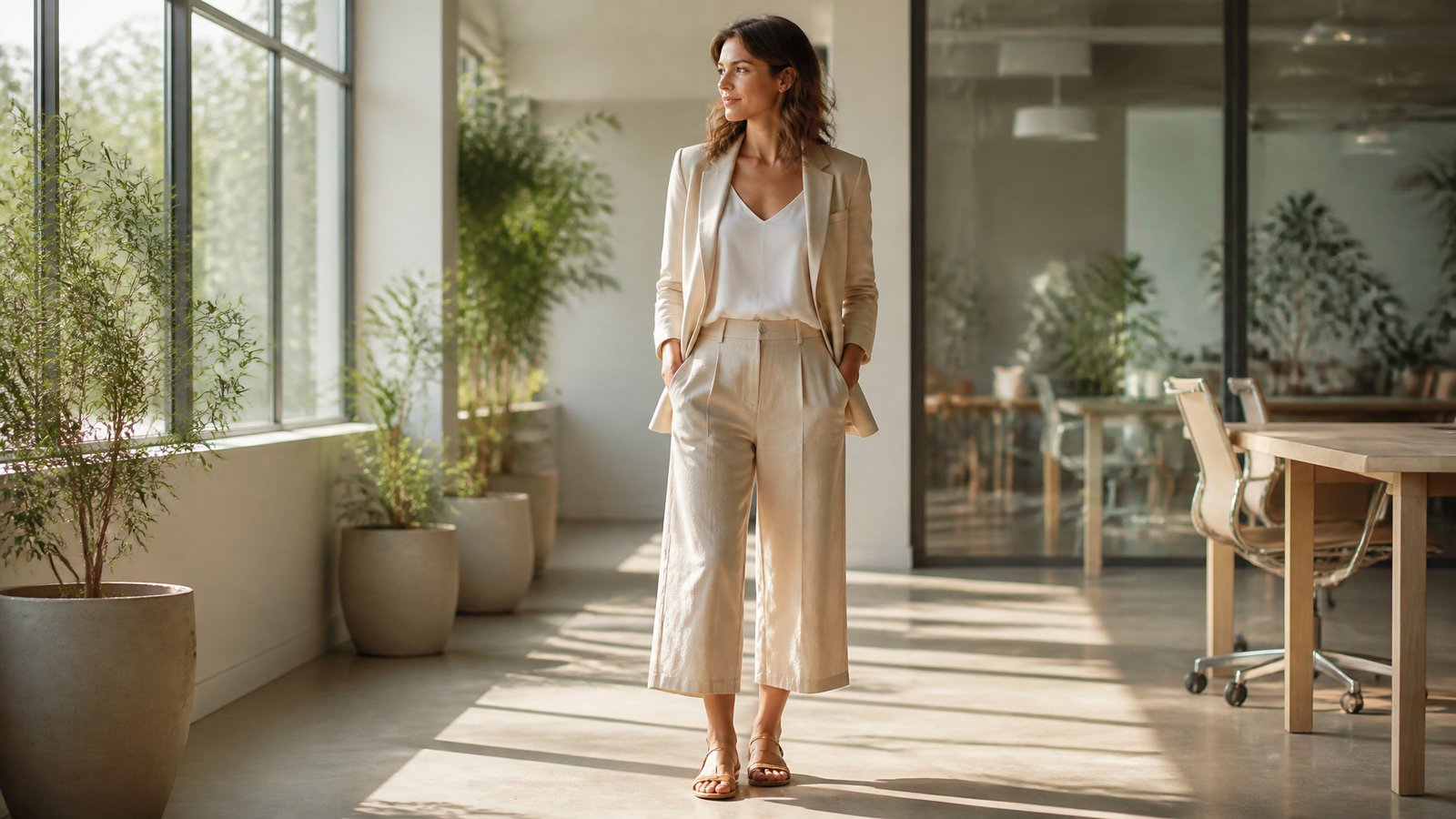 ideas-for-essential-summer-business-casual-outfits featured outfit