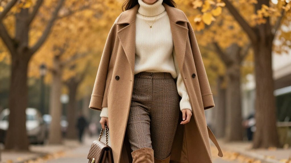 luxurious layered seasonal attire