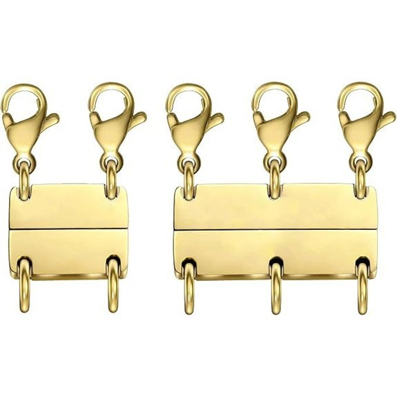 MKCYD Magnetic Clasps for Layered Necklaces