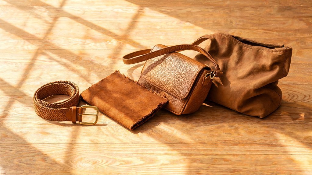 neutral leather accessory harmony