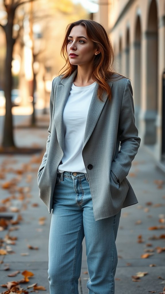 oversized blazer relaxed chic