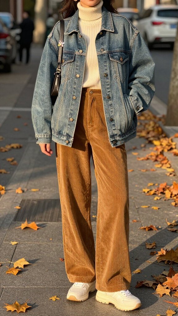oversized denim autumn staple