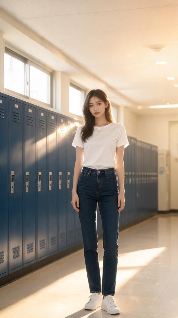 perfect jeans for school