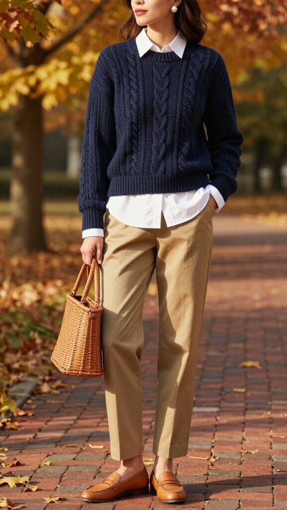 preppy wardrobe essentials outlined