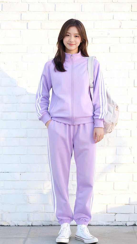 sleek athletic uniform
