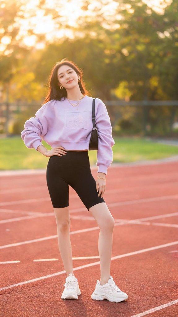 sleek breathable athletic apparel