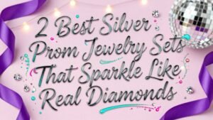 sparkling silver diamond like jewelry