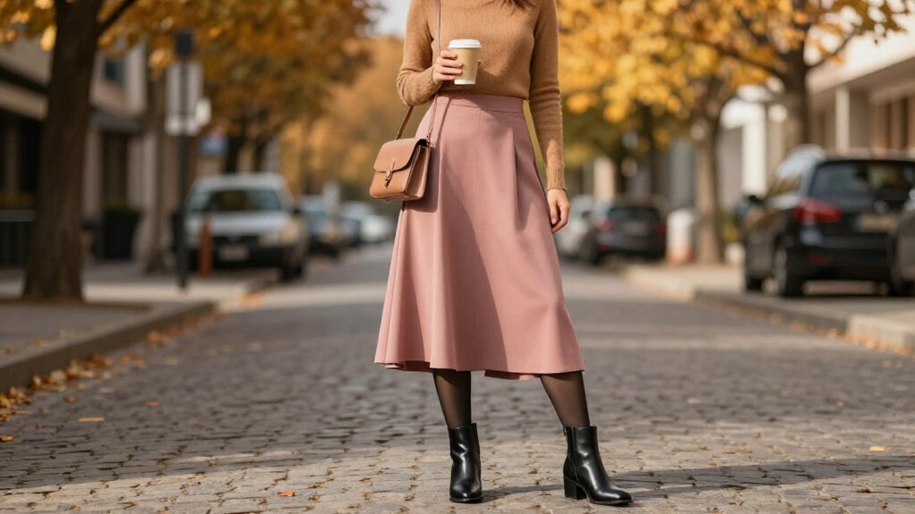 tailored midi elegance