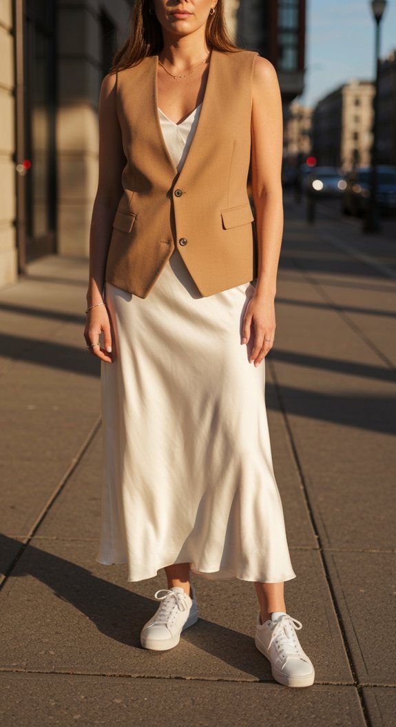 tailored vest silhouette transformation