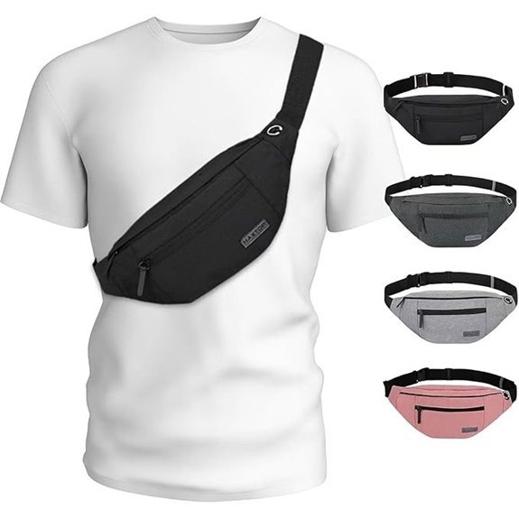 Large Crossbody Fanny Pack for Women Men