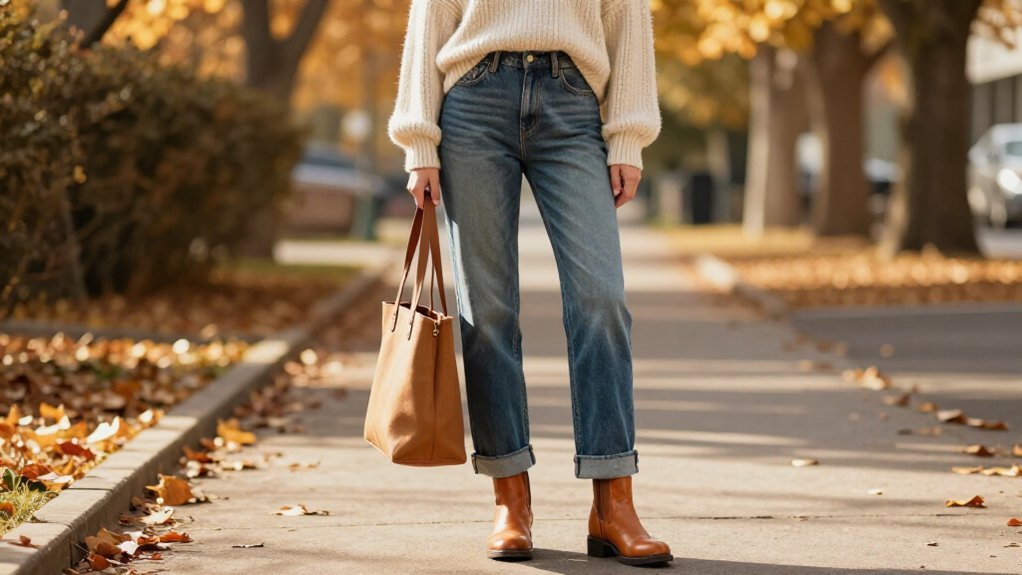 vintage wash denim foundation