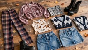 y2 autumn retro style